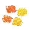 150 Stück Kunststoff Runde Angelperlen Köder Meer Rigs Köder Orange 4mmSport, Angelsport, Köder, Futtermittel & Fliegen!