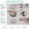 2 Pack Small Holes Floor Drain 8.5cm/3.34inch Diameter Shower Drain Strainer  Bathroom