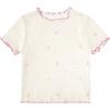 Girls' Cotton Blend Short Sleeve T-Shirt