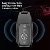PEL5   Quality Car Carbon Fiber Key Fob Case Cover Chain Accessories For 2017-2025 Mercedes Benz Smart Low Price Car Key Accessories