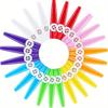 3/6/12pcs Colorful Plastic Kazoos Musical Party Favors Fun Gifts Prizes Ideal for Celebrations Music Play Events Replaceable JXB