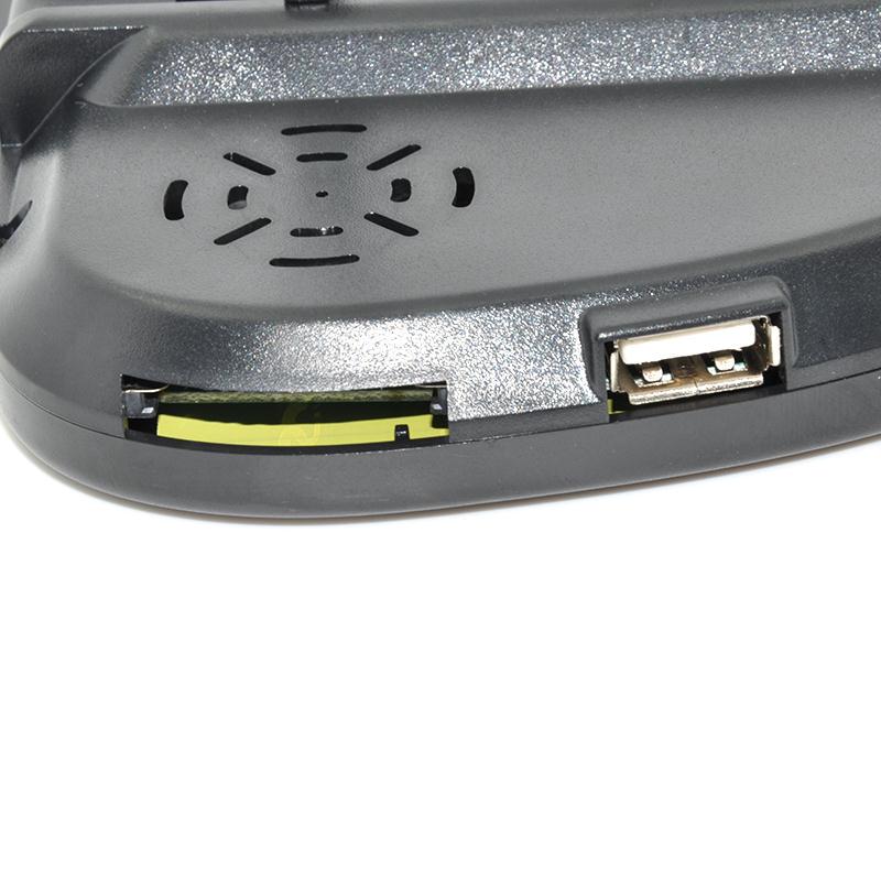 Car CCD Monitor 7" Color TFT LCD Car Rearview Mirror Monitor SD USB MP5 FM Transmitter Camera