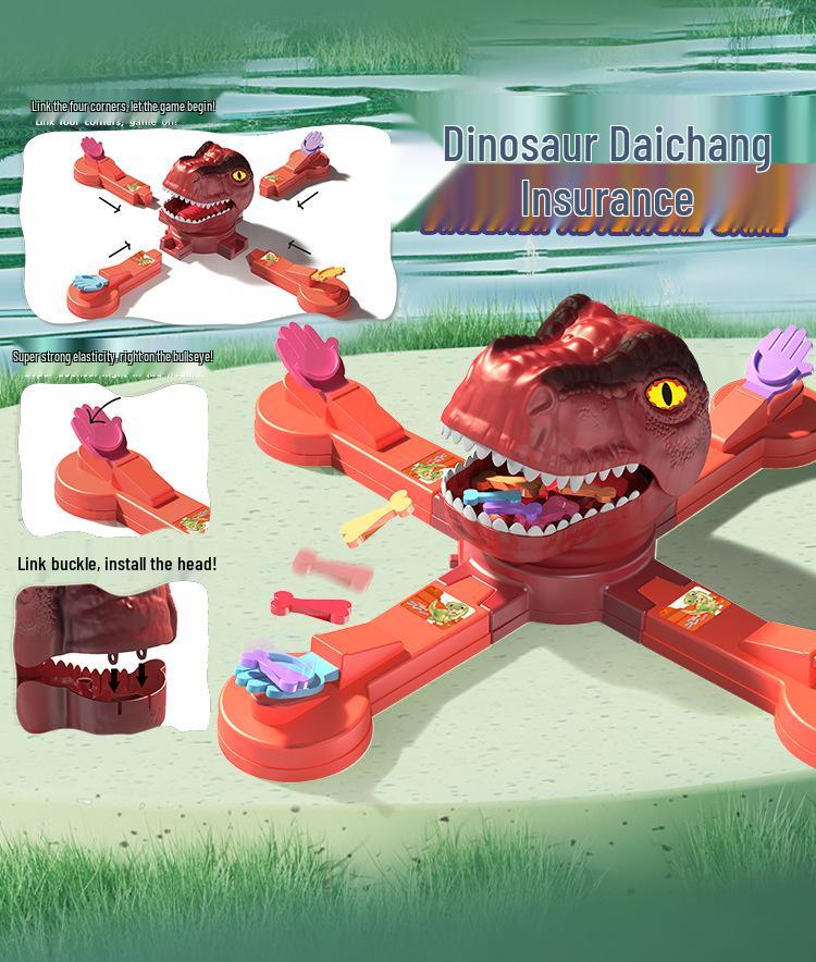 Elektrisches Frosch- & Dinosaurier-Projektionsspiel: Pädagogisches, von Bugs angetriebenes Abenteuerspielzeug für die Interaktion mehrerer Personen.