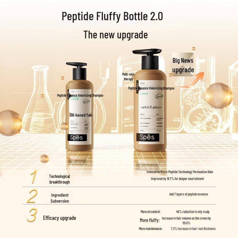 Spes Polypeptide Essence Volumizing Hair Care Set