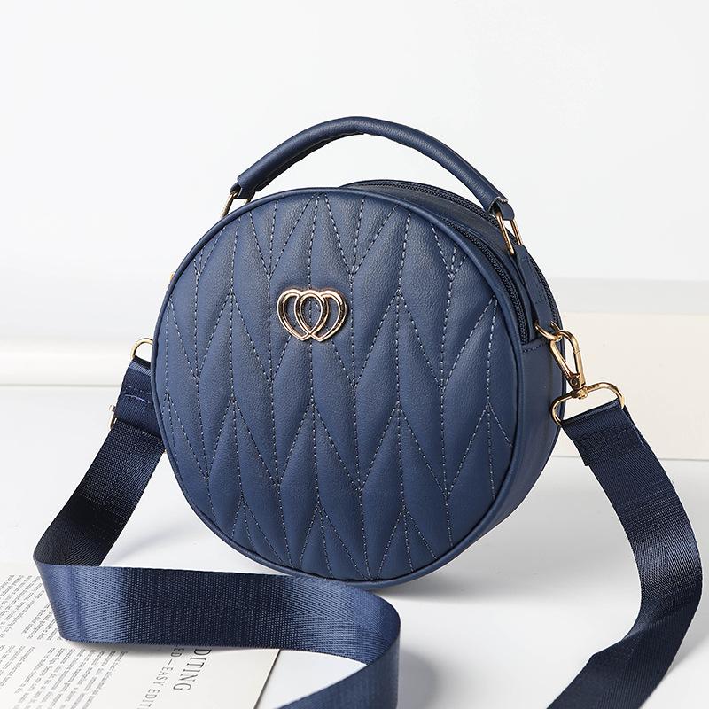 Handbag rhombus embroidery new broadband fashion popular foreign style shoulder women's bag messenger bag versatile small bag
