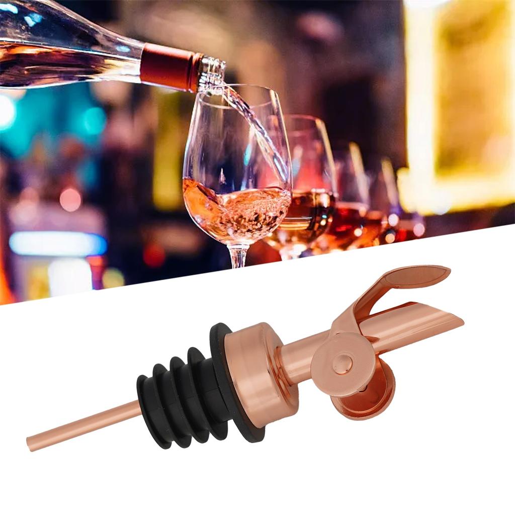 Bottle Mouths Leak Proof Fit Liquids Oil Dispenser Pourer Red Wine Bottle Leak Proof Liquids Oil Bottle Stopper
