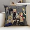 Dark AAngels of DeathS Cushion Cover Breathable and skinfriendly linen pillowcase square removable and washable cushion