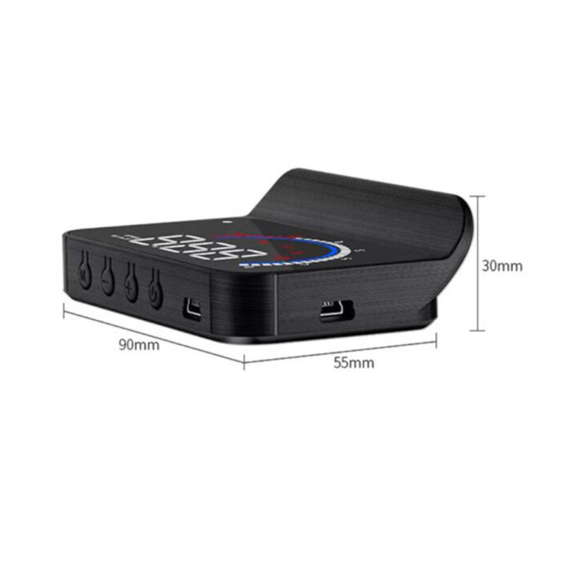 OBD HUD M13 automobilový head-up displej Auto Electronics Hud čelní sklo Projektor Rychlost teploty vody