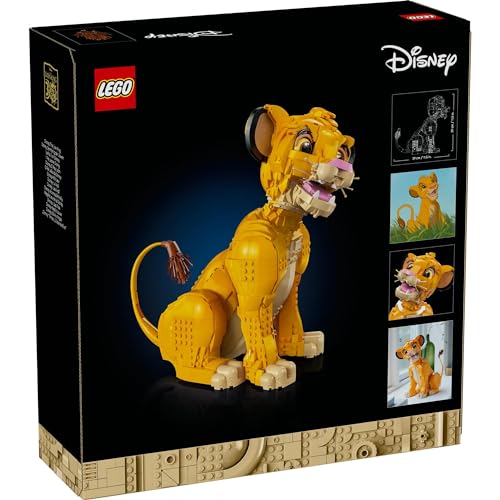 LEGO Disney Lví král Simba Hračka Narozeninový dárek Kostka Den matek Den otců Muži Ženy Disney zboží 43247