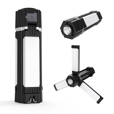 Rechargeable LED Lantern, Work Light, 5 Lighting Modes, Cordless Flashlight, Camping Lantern, Foldable, USB Charging, Waterproof, Outdoor, Camping, Hi