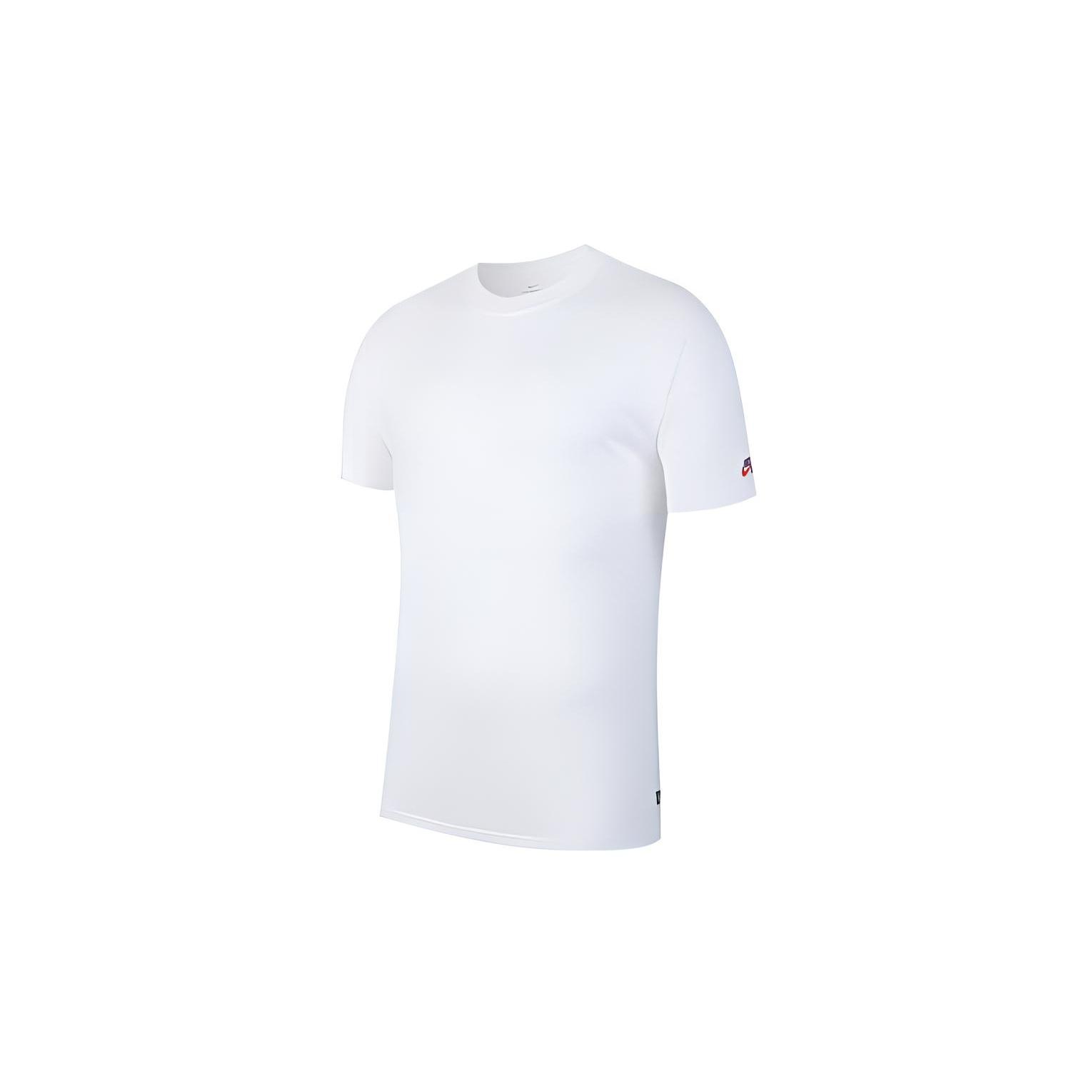 Men s Nike SB Skateboard Short Sleeve White T-Shirt CW6946-100 M