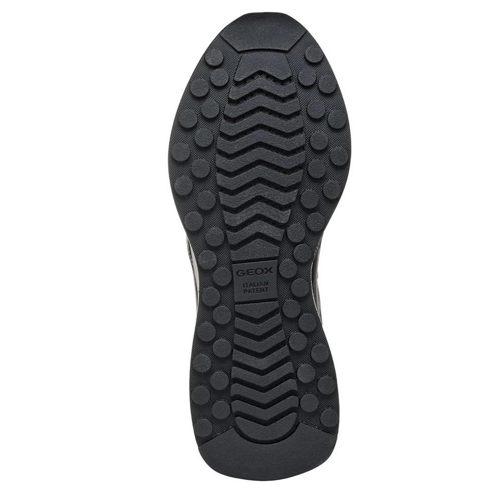 Geox Damskie/damskie skórzane buty sportowe D Amabel A