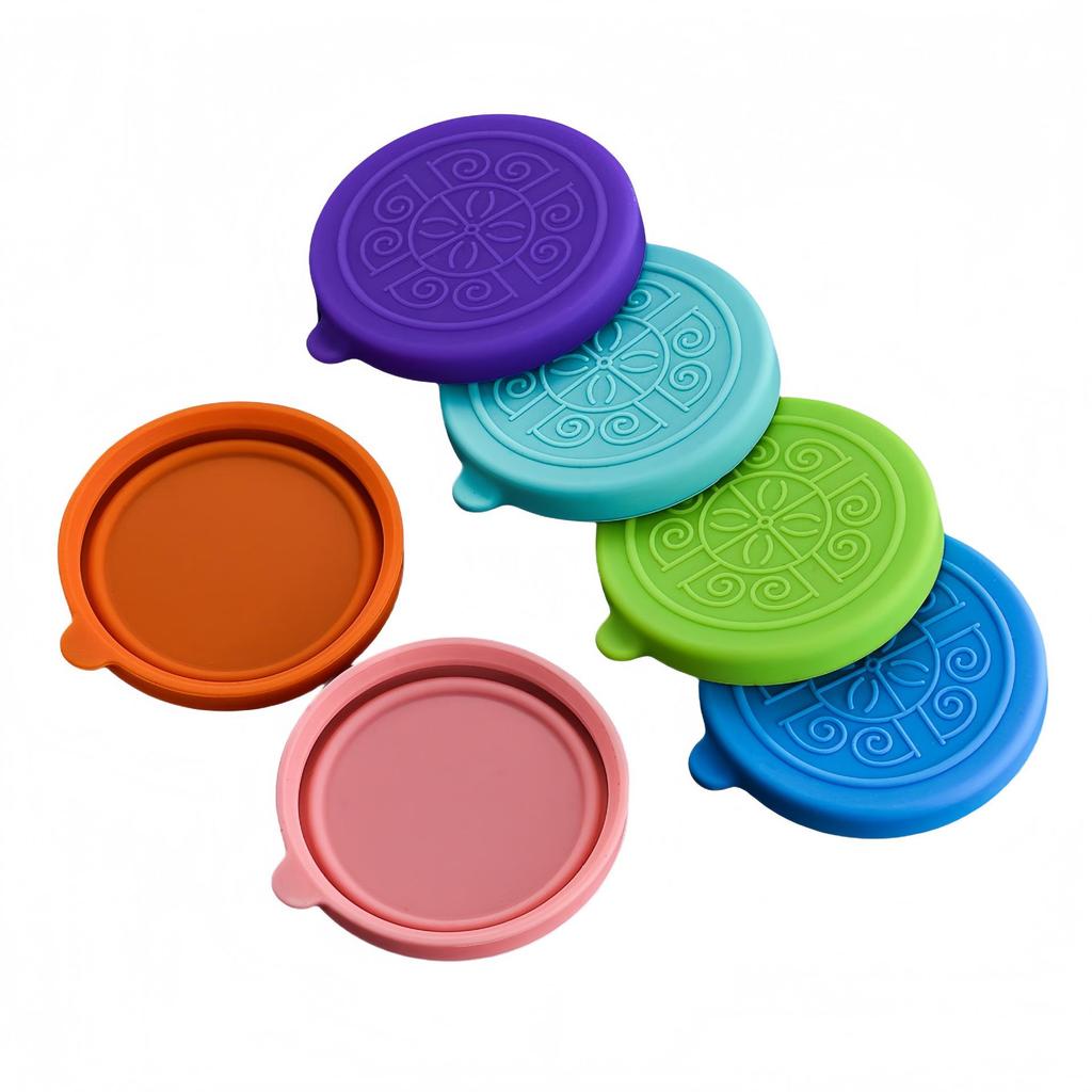 304 Stainless Steel Sauce Container with Silicone Lid, Sealed, for Outdoor Use and Seasoning.