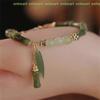 [C]Kreatives Grünes Bambusperlen Armband Retro Chinesischer Stil Einfaches Mode Armband Für Frauen Schmuck Zubehör Geschenk