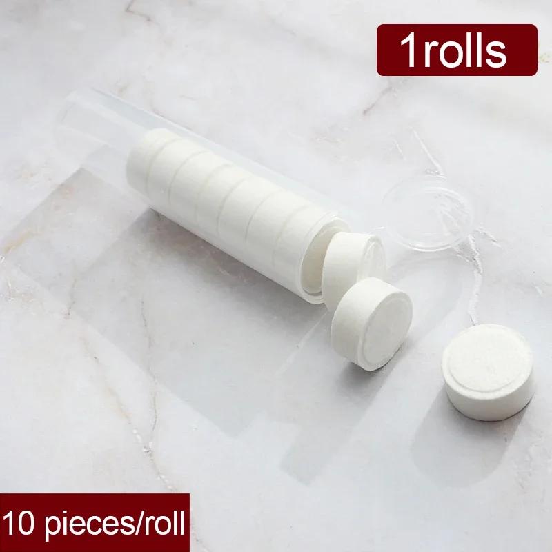 

1/2 рулона одноразовое полотенце, увлажняющая салфетка, спрессованное полотенце, портативное для путешествий, для кемпинга на открытом воздухе, для пеших походов