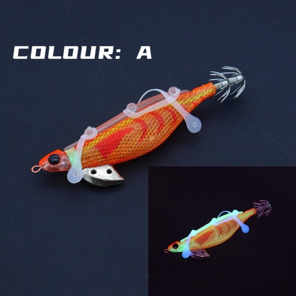 Luminous Design Fishing Hook Lure 3.5# Size Fishing Bait Glow Artificial Lure  Saltwater Fishing