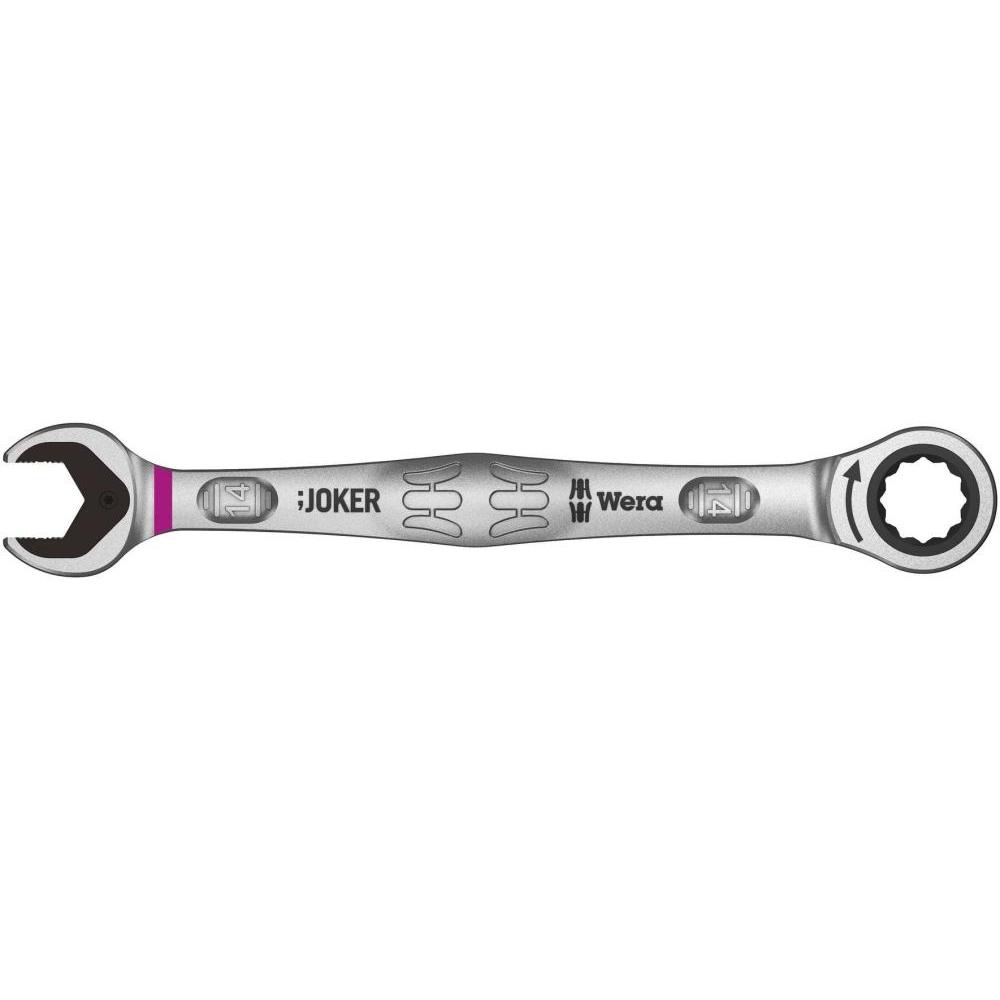 

Ключ Wera We-073274 6000 Joker комбинированный с трещоткой 14 X 188 мм