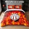 Monaco FC Design Bed Bedding Set 1 Duvet Cover + 2 Pillowcases Soft Breathable Household Bed Linens