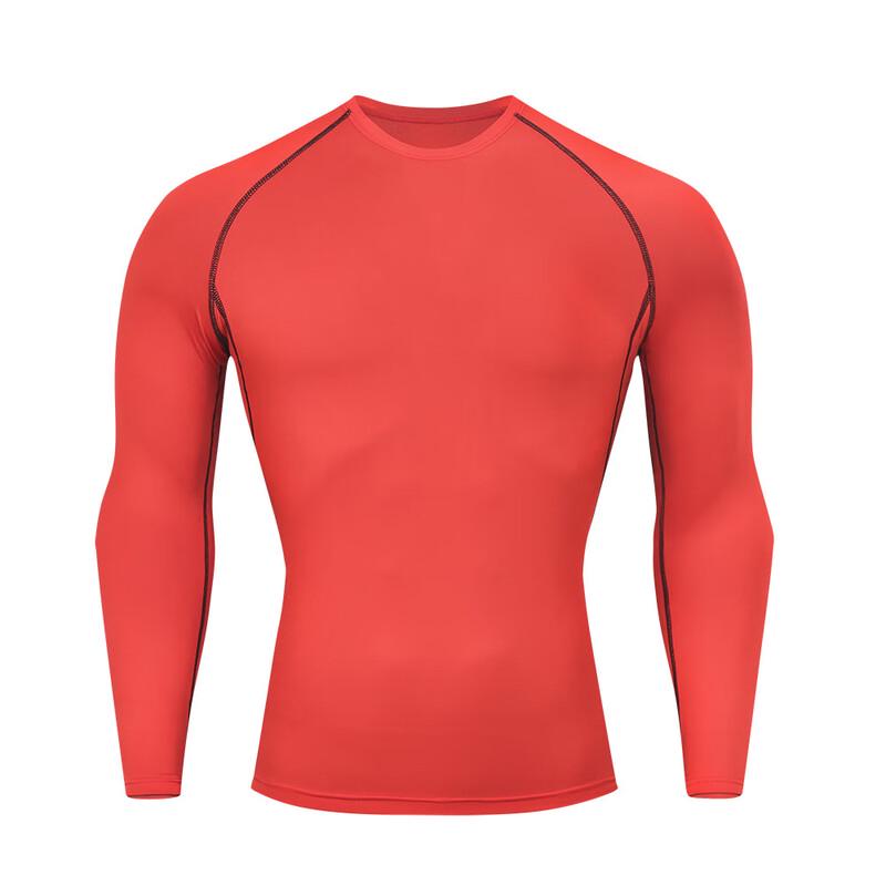 

OEING Men s Long Sleeve Compression Fitness Shirt 2-Pack L