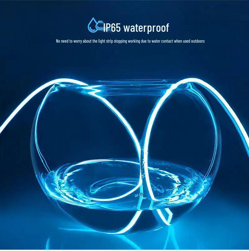 5V RGB Bluetooth LED Neon Light Strip - USB, Flexible, Full Color, Waterproof, DIY Atmosphere Lighting