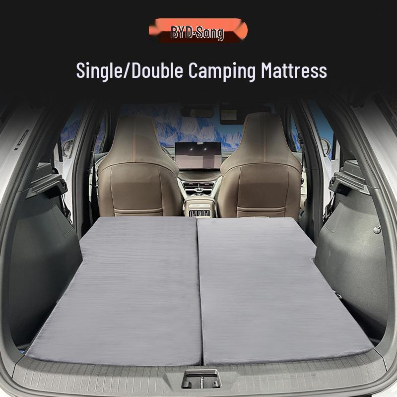 BYD Song Plus Universal Portable Car Mattress - Rear Seat Travel Sleeping Pad SUV Sedan
