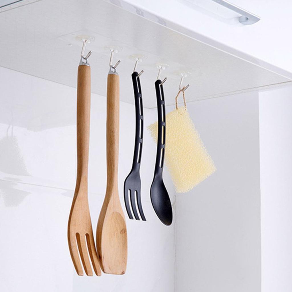 Adhesive Waterproof Hook Wall Kitchen Bathroom Hanger Organizer