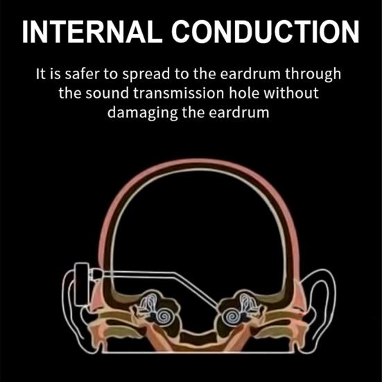 BL09 Bluetooth-compatible Earphone Low Latency Rechargeable Open Ear Bone Conducting Stereo Wireless Headset