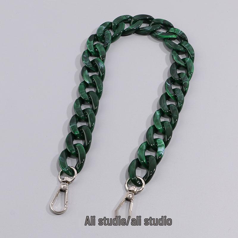 Multi-color Acrylic Chain: Versatile Bag Strap, Phone Lanyard, and Crossbody Accessory