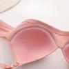 Plus Size Full Coverage Wireless Bra for Mature Women Thin Breathable Supportive Push-Up Comfort Adjustment Bralette for 40-50 Years Old