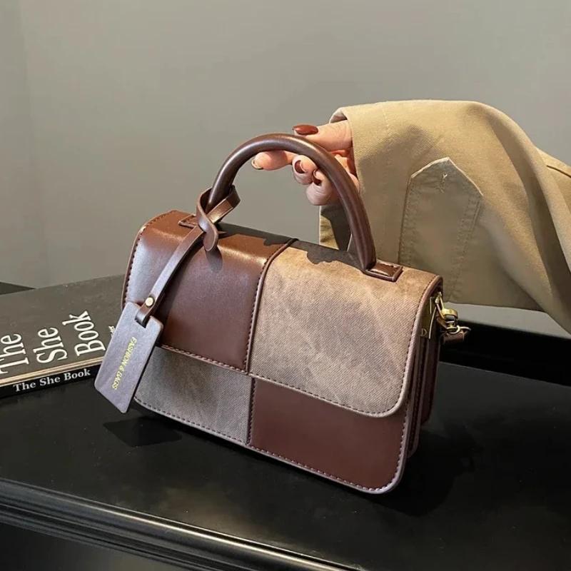 Fashion Solid Color PU Buckle Product Handbag 2026 Hot Sale Versatile Shoulder Bags Soft Simple Commuter Designer Crossbody Bag