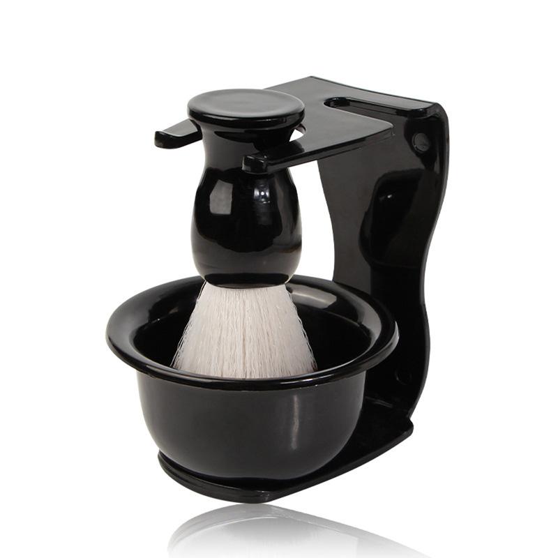 3-in-1 Shaving Set with Shaving Brush Shaving Bowl and Shaving Stand Father s Day Men s Shaving Gift Set