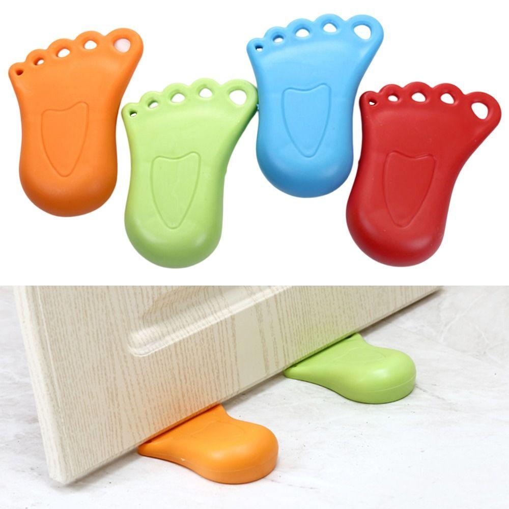 

Wear-resistant Anti-Collision Door Wedge Foot Shape Door Chuck Stopper Home Office