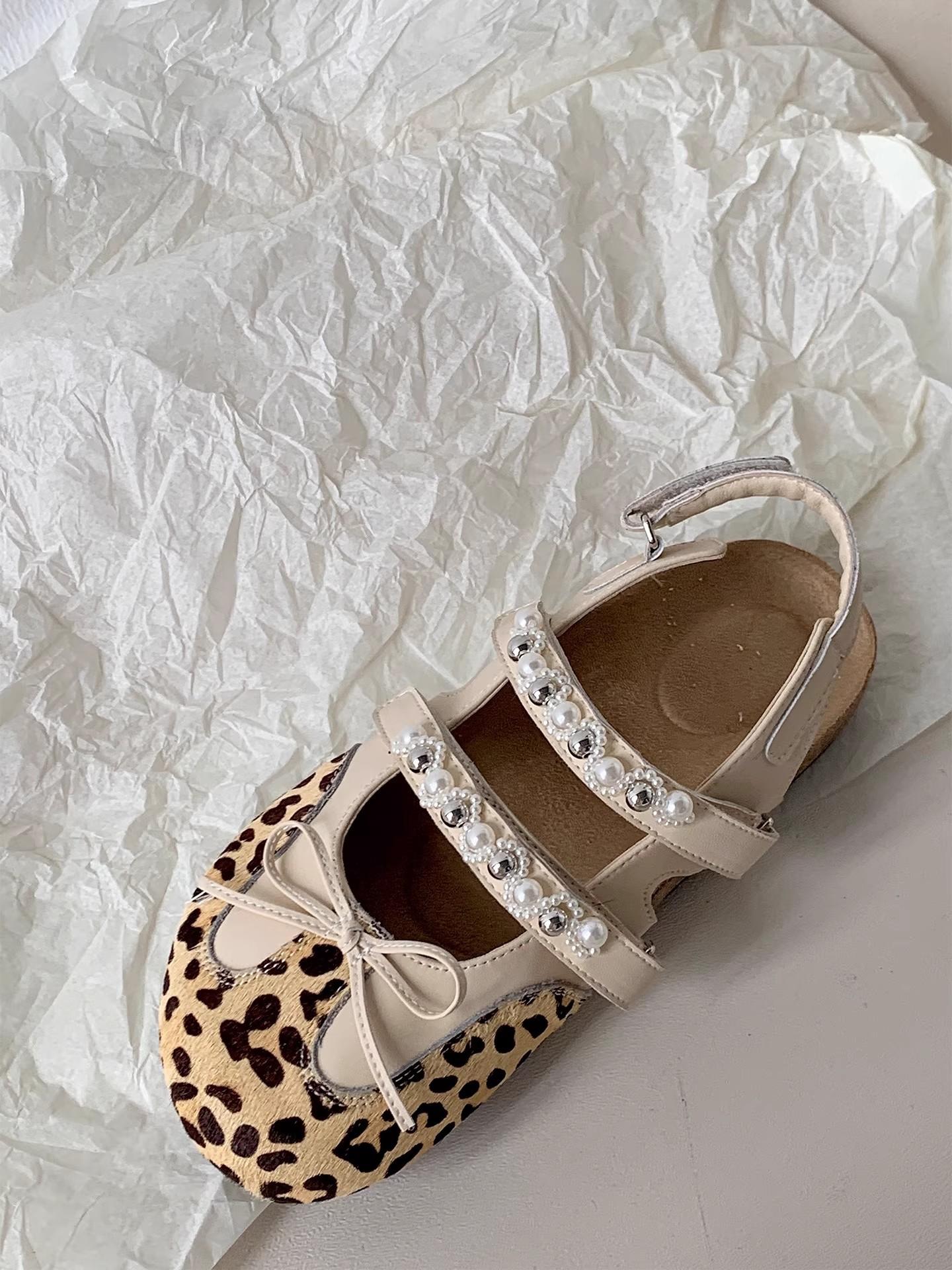 

Ballet style bow bag pearl head Birkenstock sandals women s 2025 new retro versatile with skirt sandals 40 абрикосовый