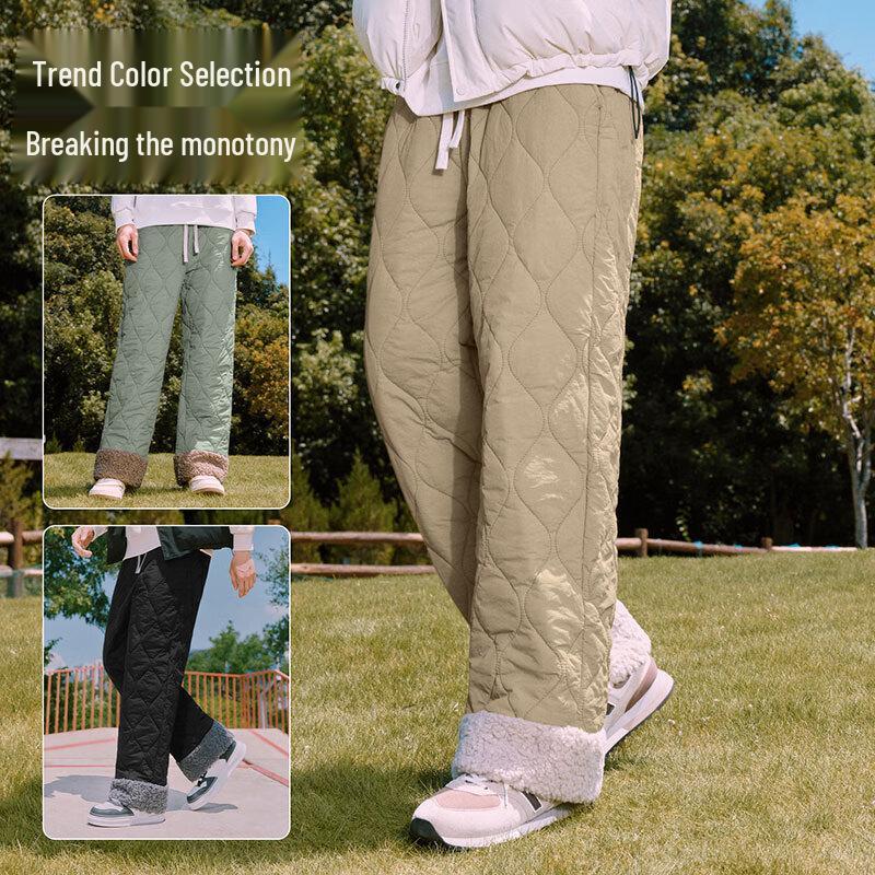 Baleno S&K Men's Fleece-Lined Straight-Leg Warm Trousers