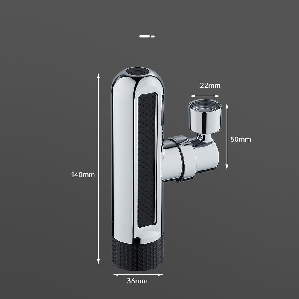 6 Mode Kitchen Faucet Waterfall Stream Sprayer Head Diffuser Water Saving Nozzle Mixers Faucet Connector Tap Accessories Bubbler