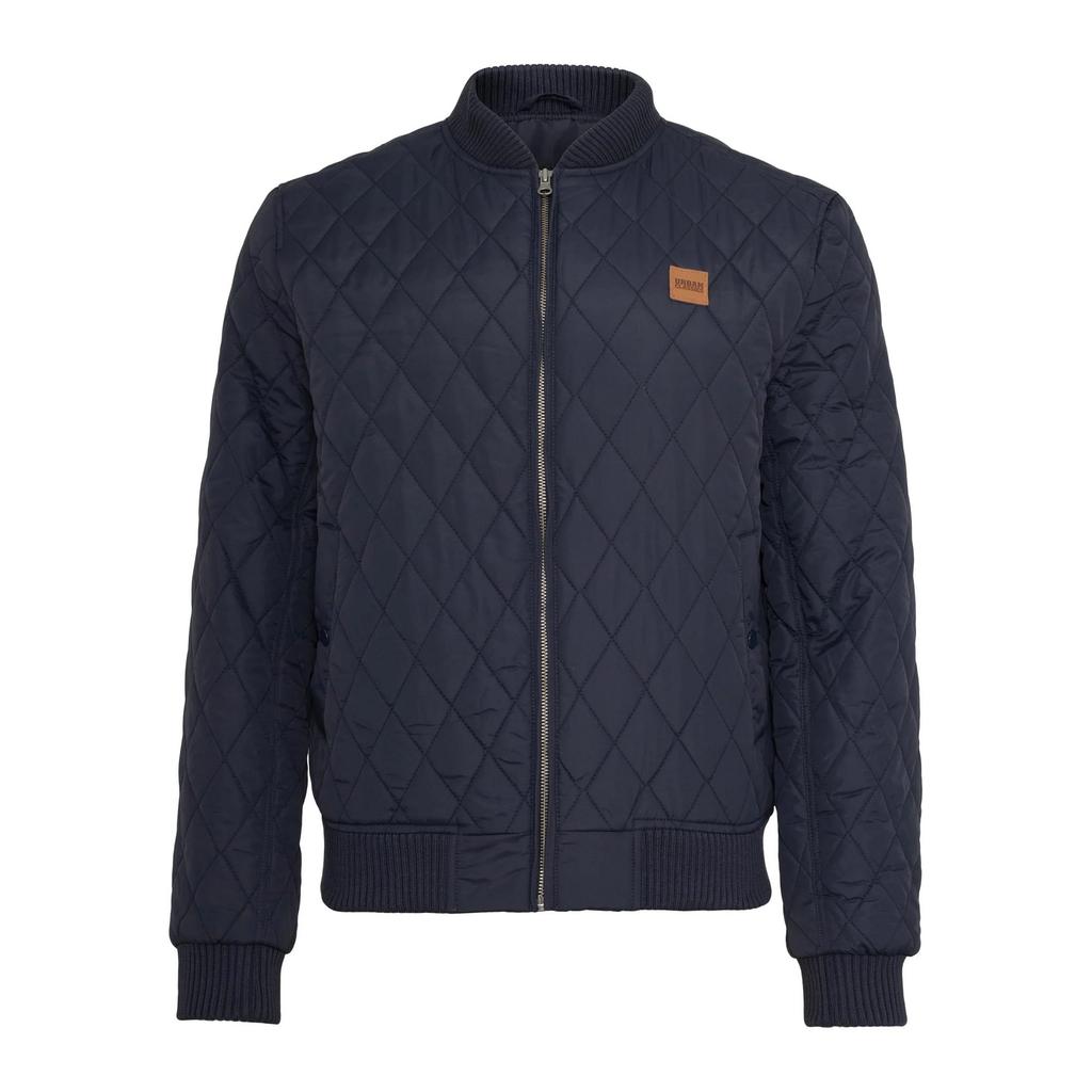 Giacca Imbottita Trapuntata in Nylon a Diamante da Uomo Urban Classics