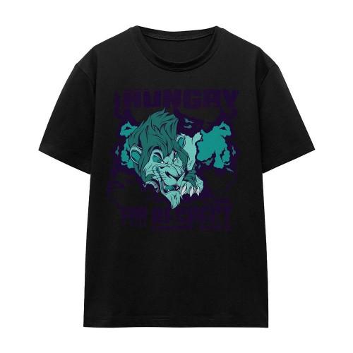 Disney Villains Unisex Adult Hungry For Respect Scar T-Shirt