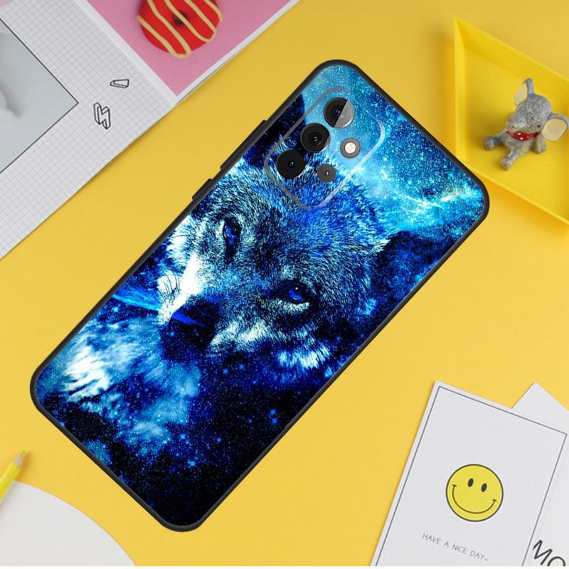 Animal Wolf Galaxy Case For Samsung Galaxy A36 A16 A56 A06 A54 A34 A14 A13 A53 A12 A22 A32 A52 A35 A17 A15 A55