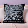 The S-Sisters Of M-Mercy Band Pillow Case Pillowcase Ultra Soft Skin Friendly Fabric Cloud Like Comfort & Concealed Zipper