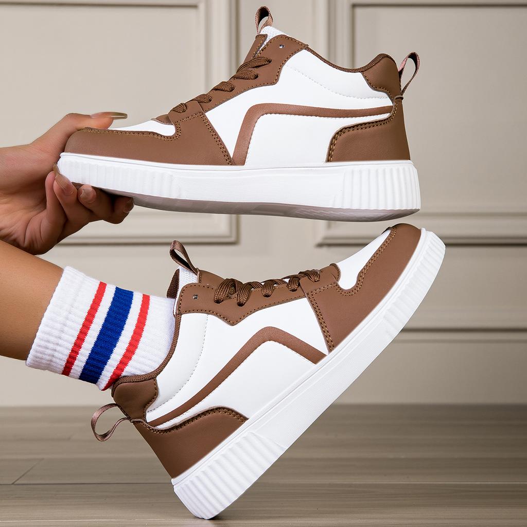 MCTIN Herrenschuhe Frühling Atmungsaktive All-Match-Schuhe Damen Verschleißfeste Flats Sneakers