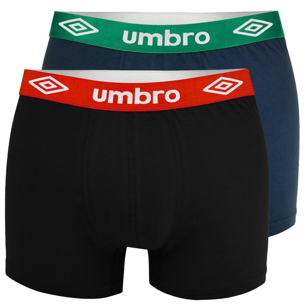 Umbro Men’s Cotton Underwear, Boxer Shorts, 6-Pack Assorted Colours