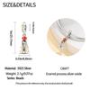 100%Stering White Madonna Of Brazil Charms Beads Virgin Pendant Fit Original Bracelet Diy For Women Jewelry