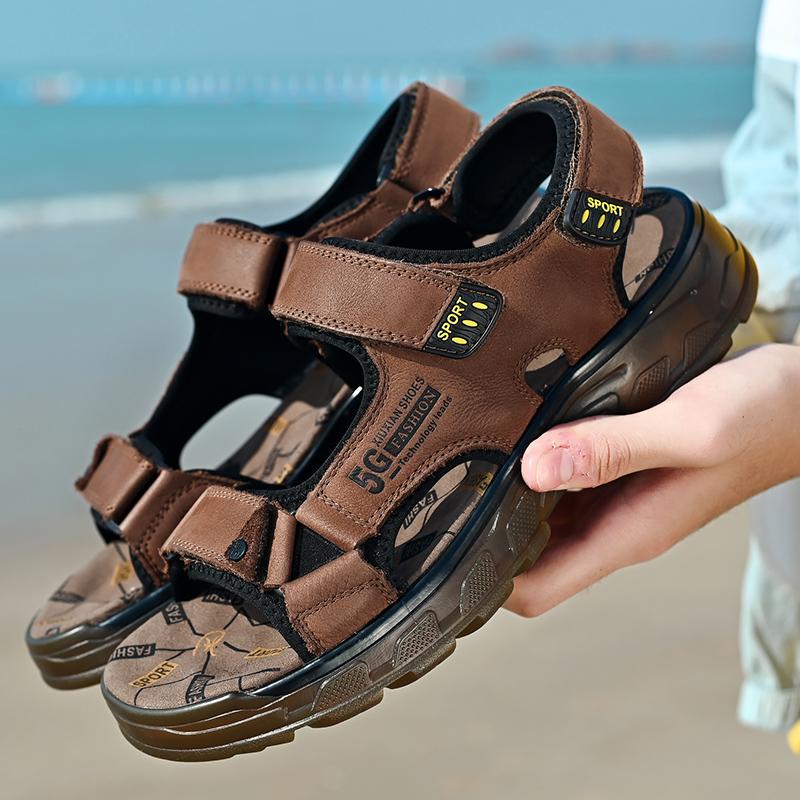 Summer Outdoor Sandals Men Beach  Casual ShoesBreathable Comfortable Sandals Hiking Shoes Men