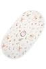 Cotton Sheet for the Boho Moses Basket of the Gondola Stroller 75x35 Cm - Forest Delicacy
