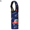 Yousheng Vacuum Cup Sleeve Thickened Elastic Anti-fall with Shoulder Strap Cartoon Printing Portable Water Bottle Case for Outdoor