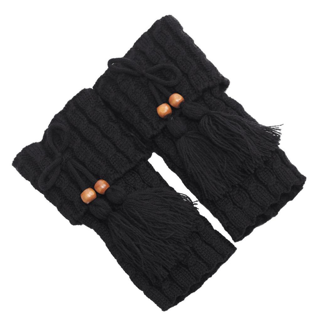 1 Pair Knitted Leg Warmers Women Crochet Boot Cuffs Leg Warmer Woman Boho Boots Socks Lady Winter Boot