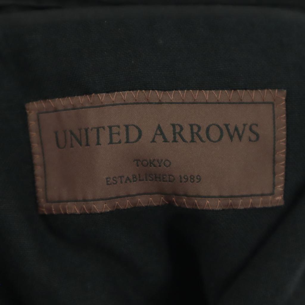 UNITED ARROWS TOKYO Leinen Langarm Dünne maßgeschneiderte Jacke 50 Schwarz Herren Gebraucht