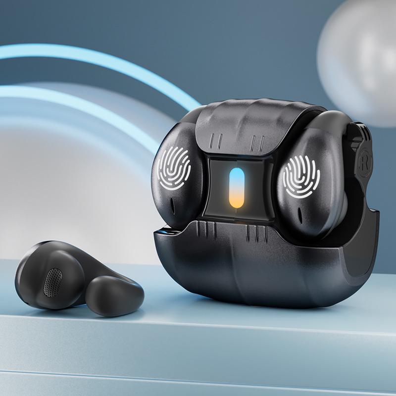 AS-01 Wireless Bluetooth Sport Ear Clip Headphones - Long Battery Life