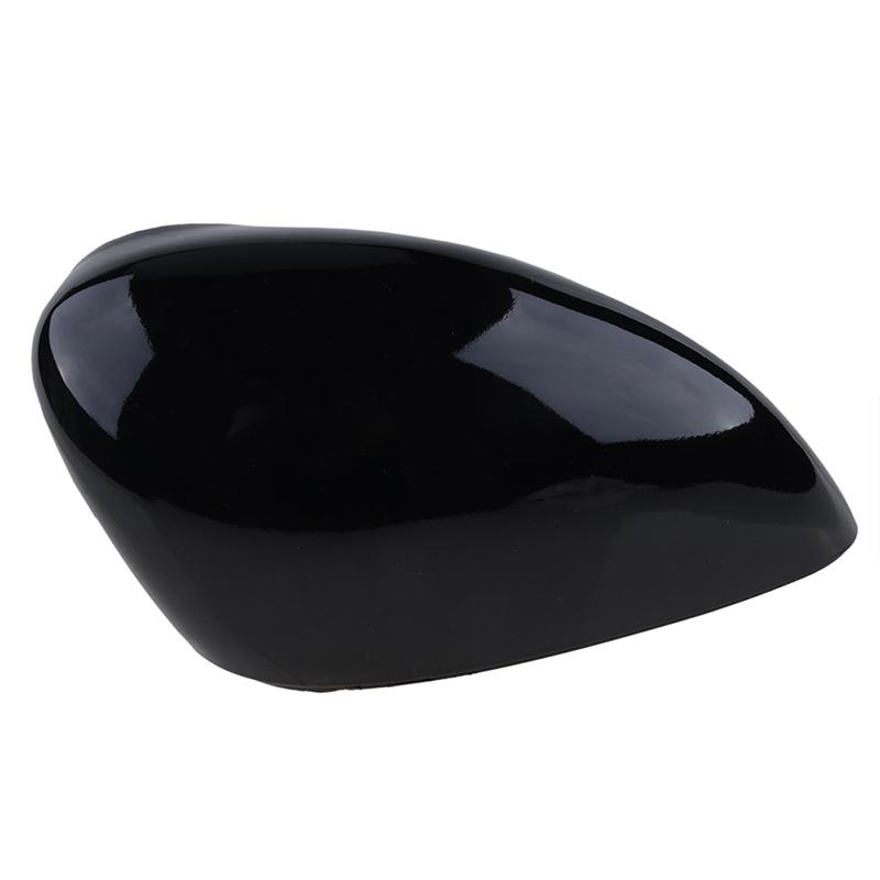 Rymująca osłona lusterka wstecznego skrzydło osłona lusterka bocznego czarny błyszczący pasuje do Ford Fiesta MK7 2008 - 2017 akcesoria samochodowe 1