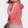 Adidas Essentials 3-Stripes Cropped Hoodie Women Hoodies Pink GM5585